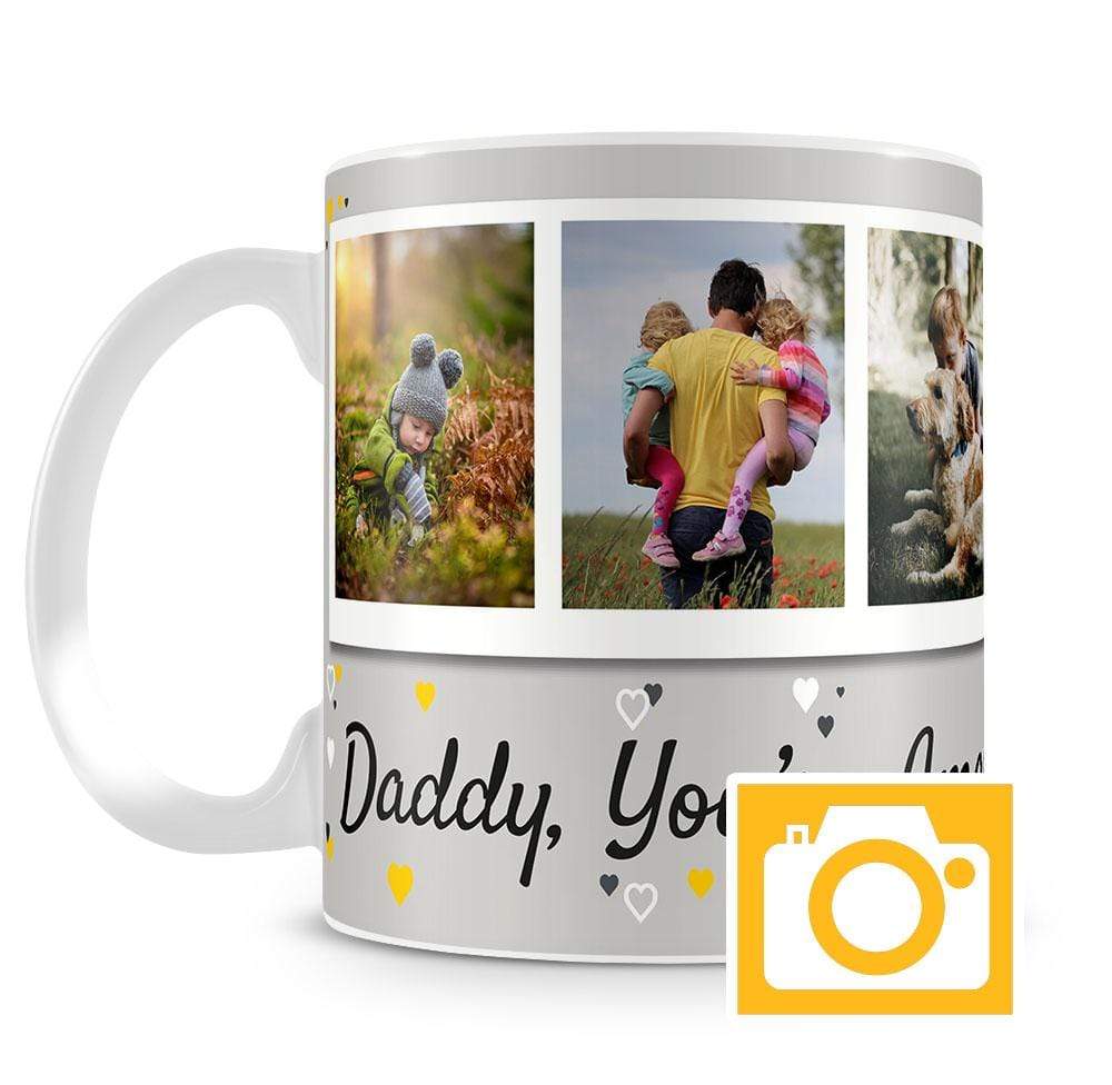 Personalised 5 Photo Mug